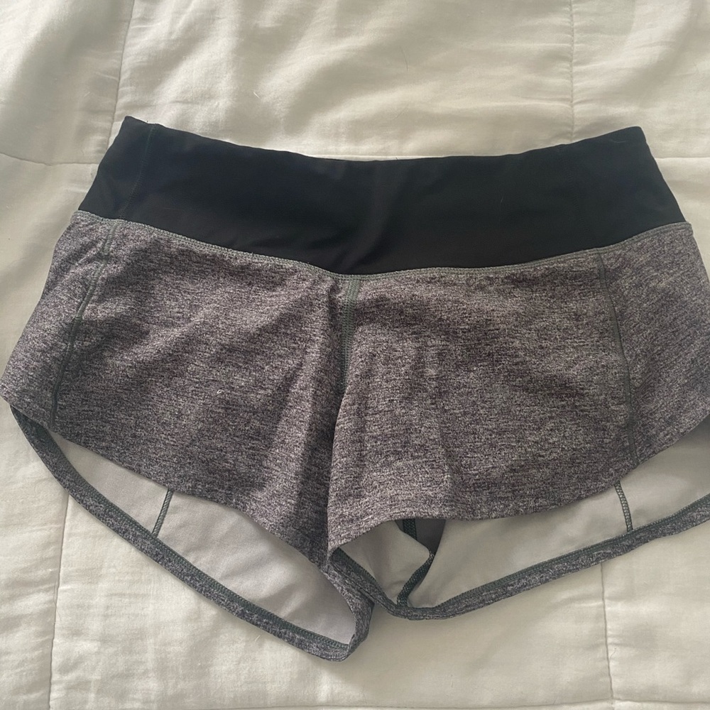 Lulu lemon gray shorts